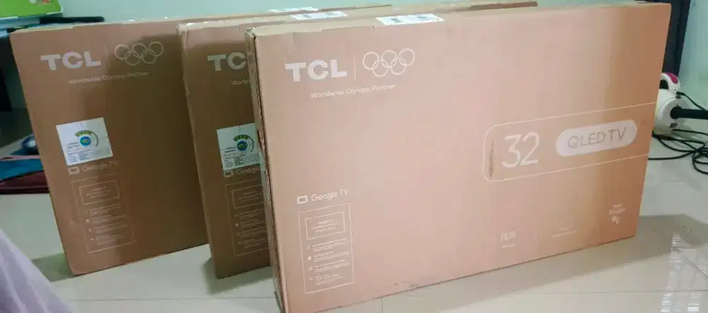 TERMURAH GOOGLE TV QLED ANDROID TCL 32 V51C BARU GARANSI