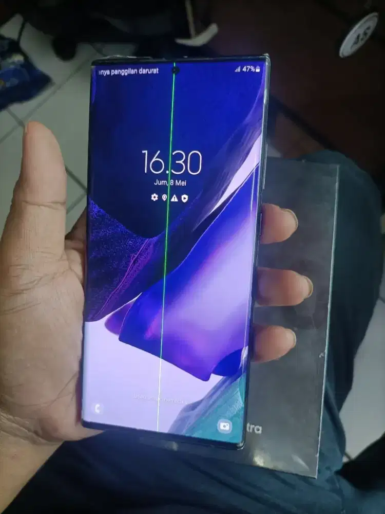 Samsung galaxy note 20 ultra 8/256 lengkap