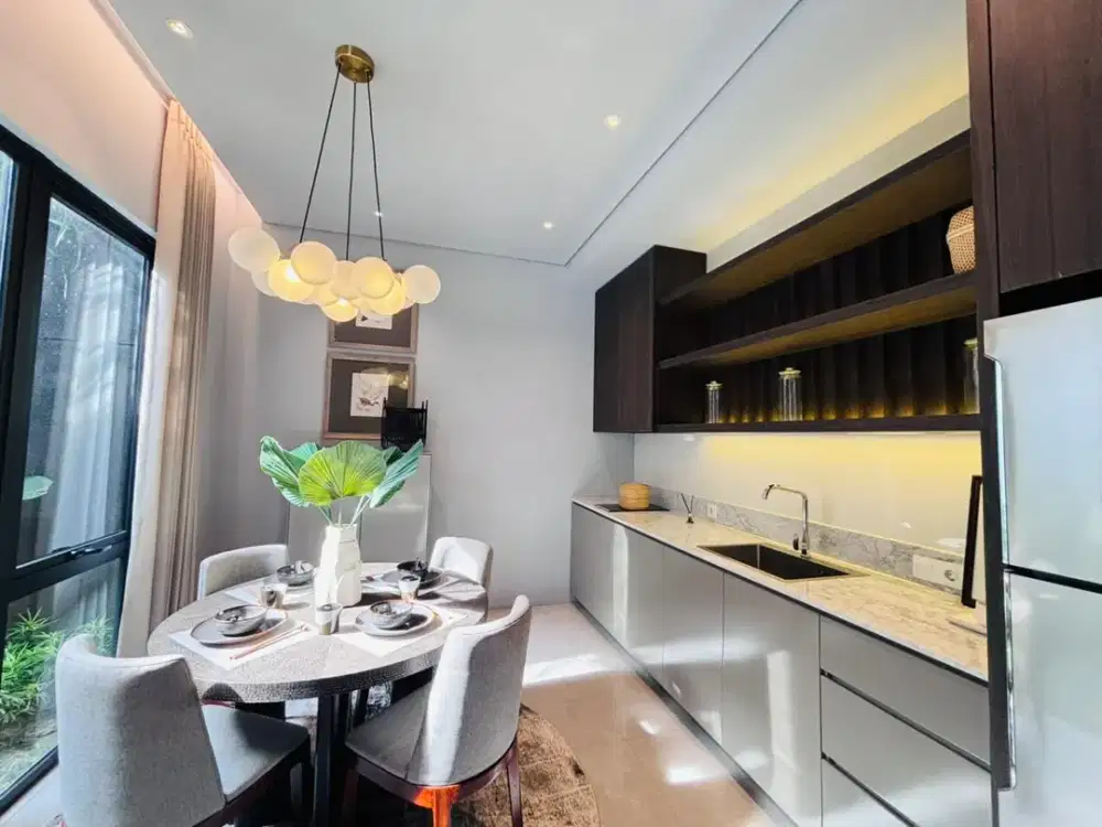 RUMAH BARU CANTIK SISA 1 UNIT FULL FURNISHED LOKASI PRIME DEKAT EXIT TOL TRIHANGGO