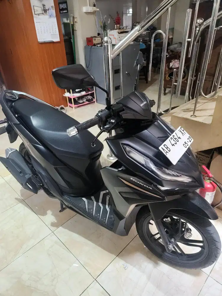 Vario 125 k2v keyless hitam.doff 2024 gbm