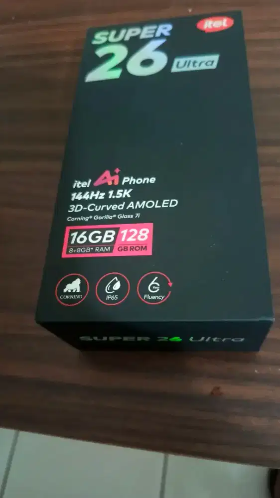 Jual santai hp itel S26 ultra seperti baru no minus