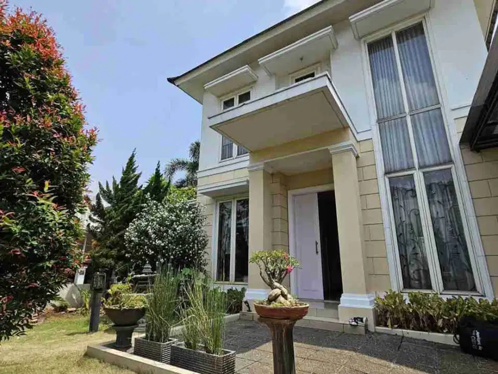 DI JUAL CEPAT RUMAH HOEK  DI LESS BELLES SERPONG TANGERANG SELATAN