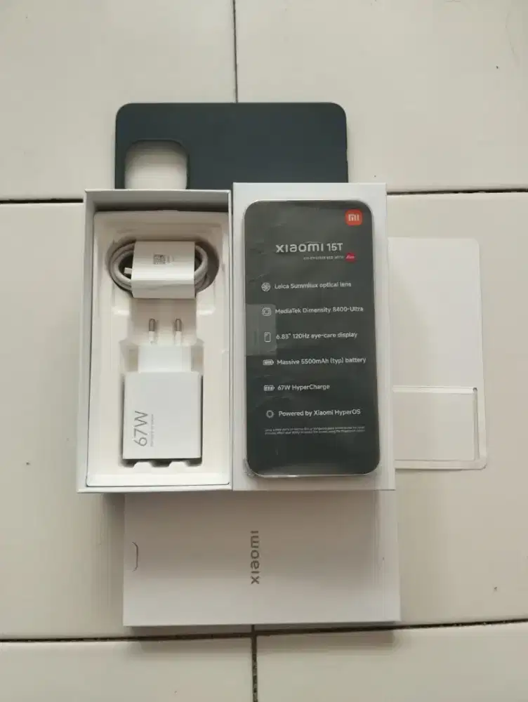 Xiaomi 15T ram 13/512 like new garansi