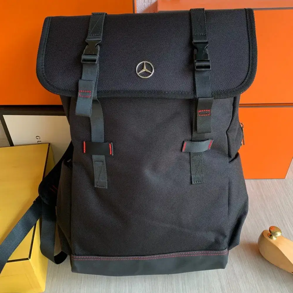 Mercedes Benz backpack laptop tas authentic 30L