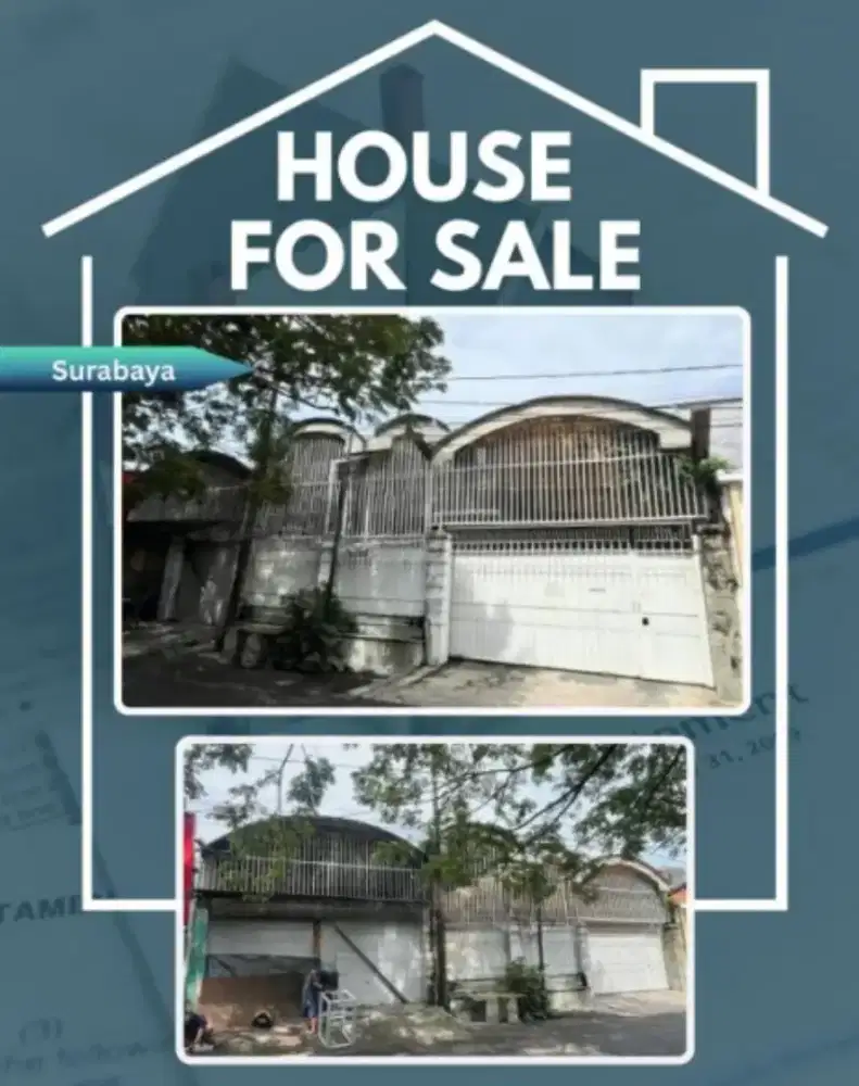 Dijual Rumah jalan Nias Surabaya
