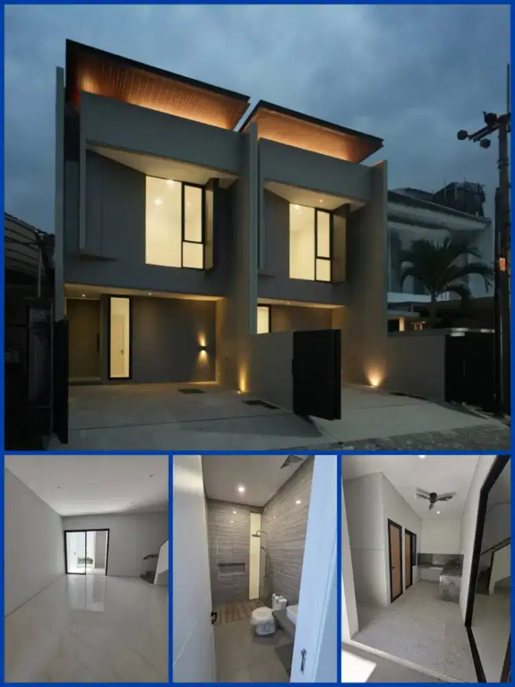 Dijual Rumah Baru Minimalis 2 Lantai Sutorejo Prima Surabaya