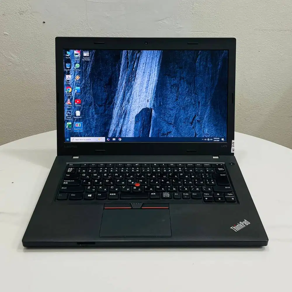 LAPTOP LENOVO THINKPAD L470 CORE I5 GEN7 8GB/256GB LAYAR 14 INCH *REC