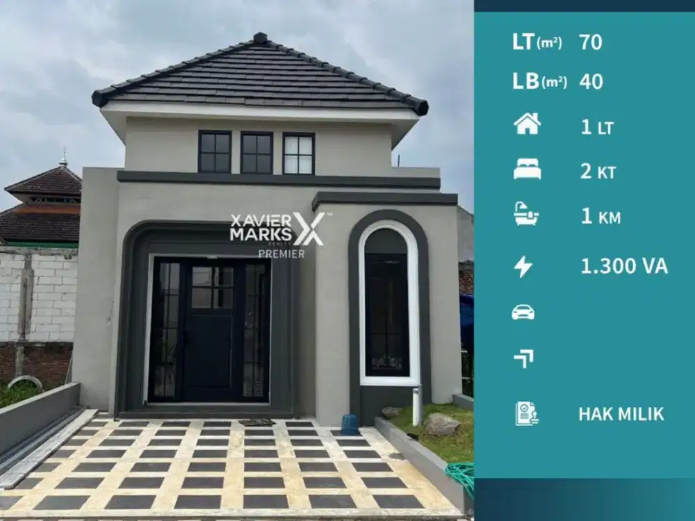 Dijual Rumah di Sukun Malang 500 Jtan Modern Minimalis