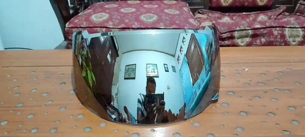 Visor Silver Nonflat Zeus 813