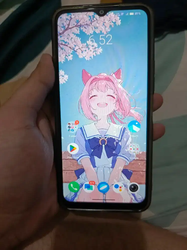 Vivo Y22 ram 4gb rom 128gb