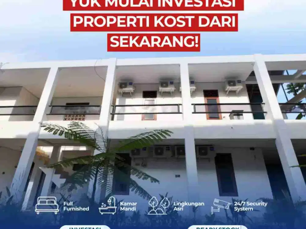 Investasi Kamar Kost Premium Di Dekat Universitas IPB Bogor,Unit Readystok