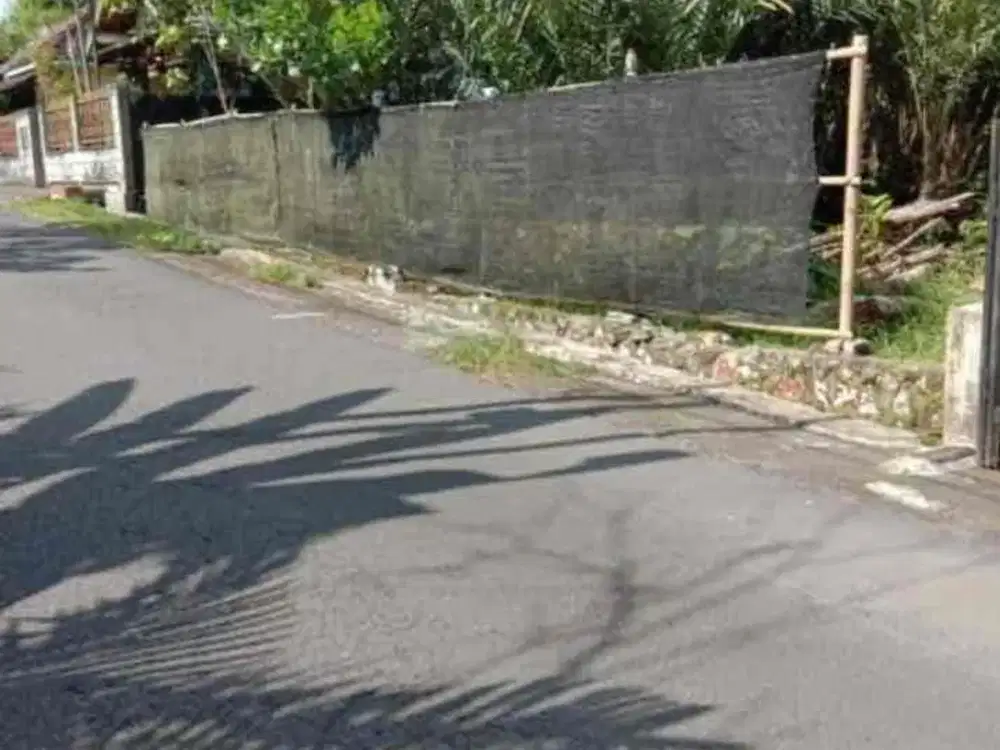 Dijual Tanah Kosong di Pinggir Jalan Besar di Turi Tempel
