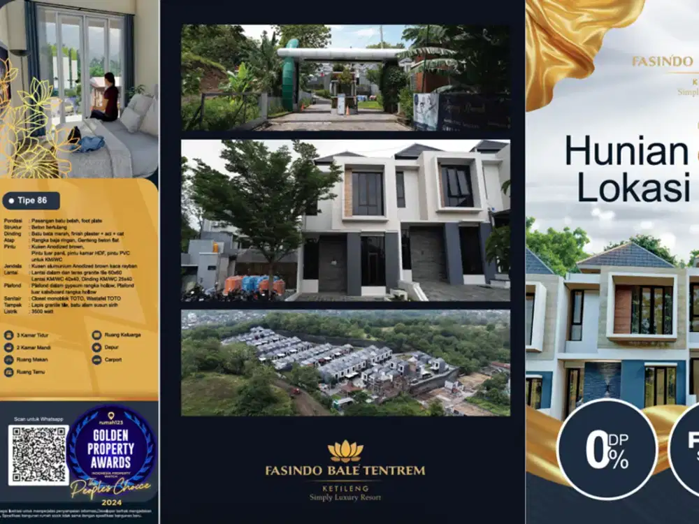 Bale Tentrem Semarang (Simply Luxury) Fasindo Property - DP 106 Jt