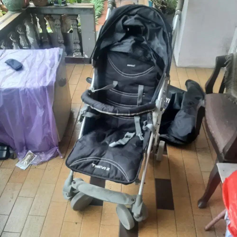 Stroller Bayi anak babyelle trevi 2 black