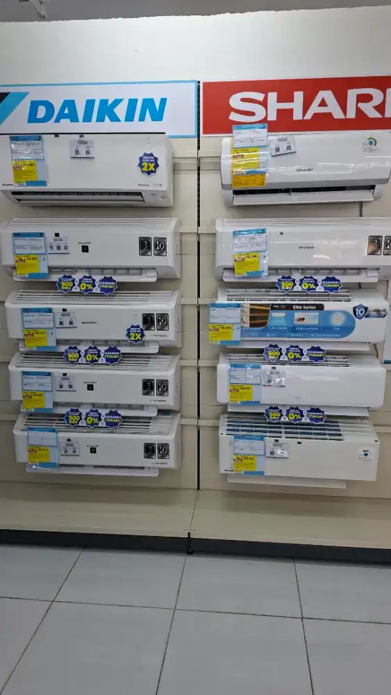Cicilan AC tanpa kartu kredit DP 0%