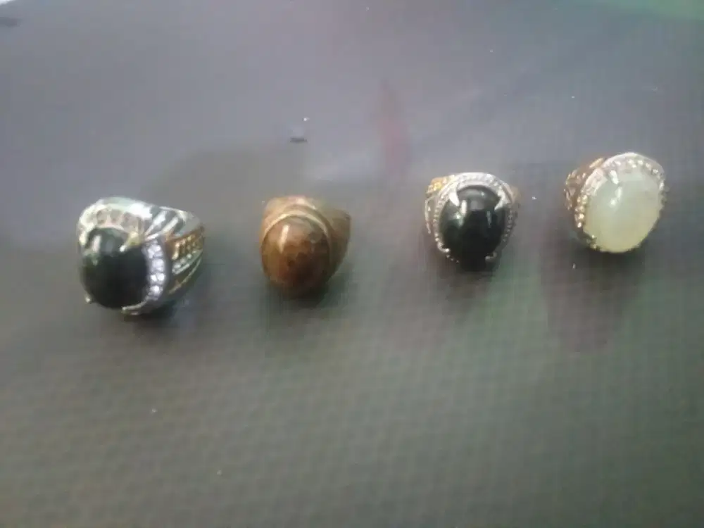 Cincin batu akik harga sama perbiji