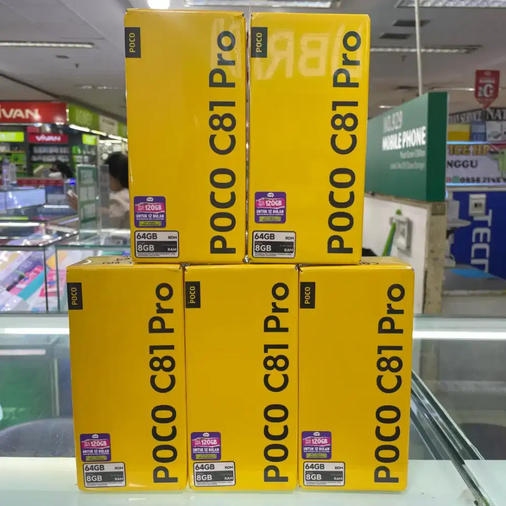 Xiaomi Poco C81 Pro ram 4gb+4gb/64gb baru garansi resmi harga Promo