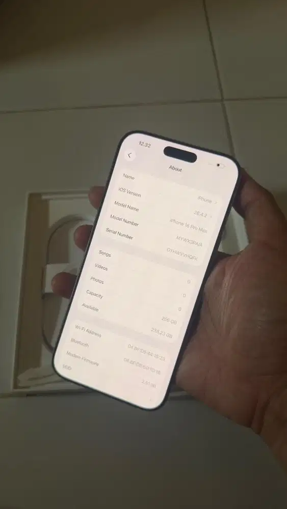 iPhone 16 Pro Max 256gb ex iBox PA/A ADA MINUS