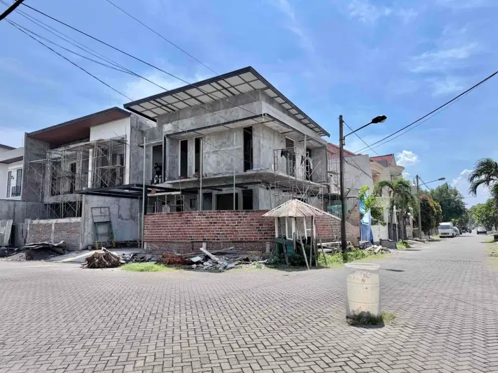 Baru Gress‼️Jual Rumah hook di Galaxy Bumi Permai surabaya kualitas premium