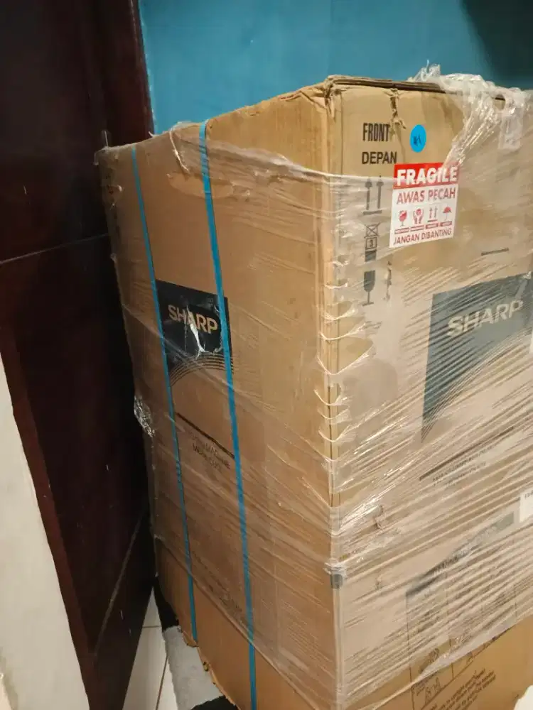 Mesin cuci 1 tabung sharp 7kg baru