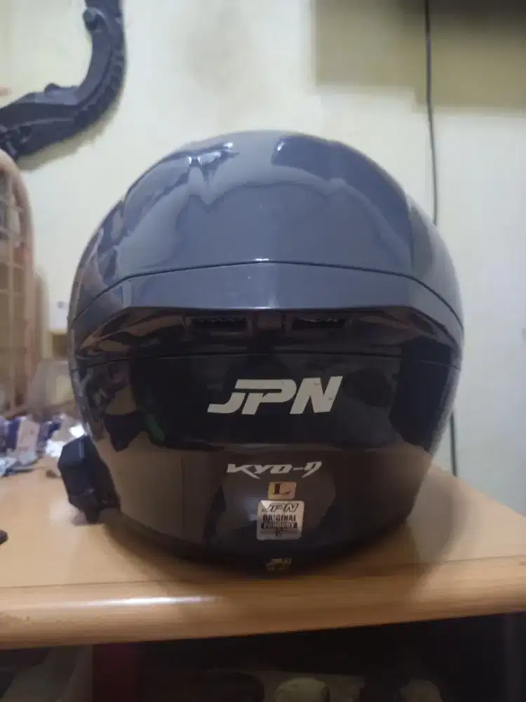 Paket Ganteng Helm JPN KYO-9 & Intercom GTO Blaise