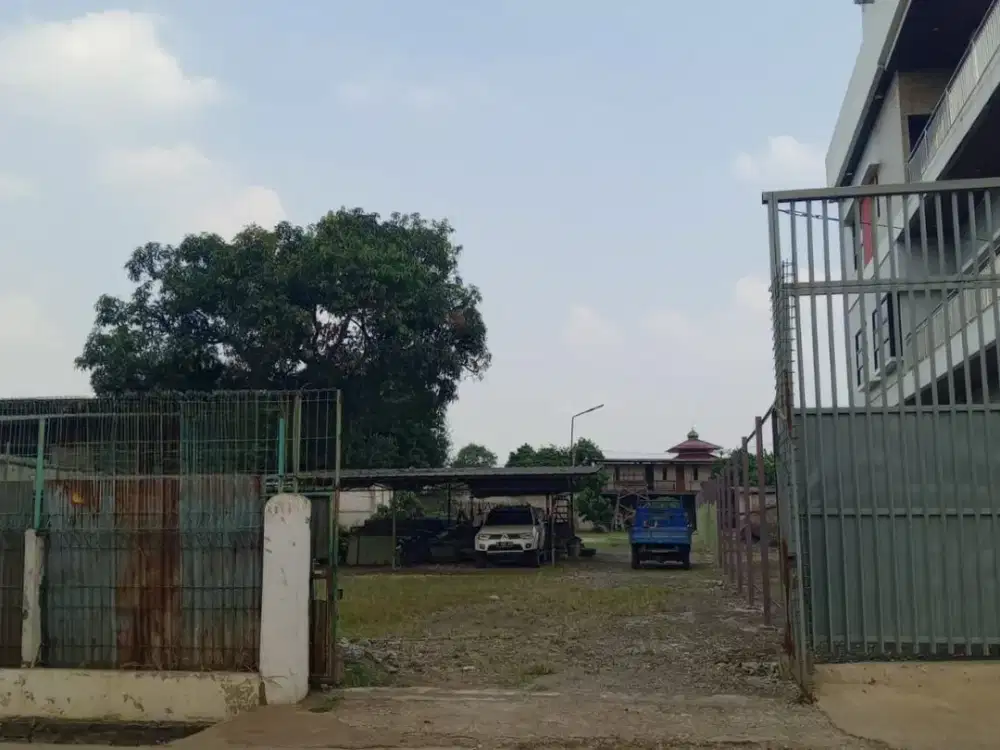 DISEWAKAN LAHAN PINGGIR JALAN DI JL RAYA SETU - CILRUNGSI