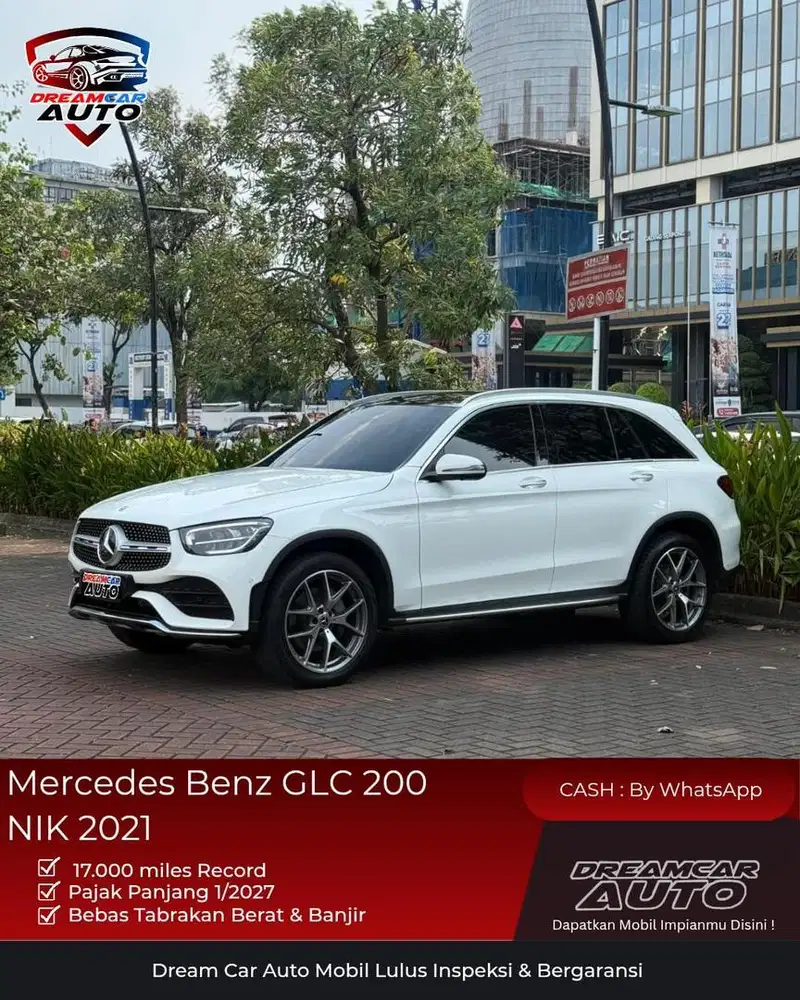[ TGN Pertama 17rb Miles ] Mercedes Benz GLC 200 AMG 2021