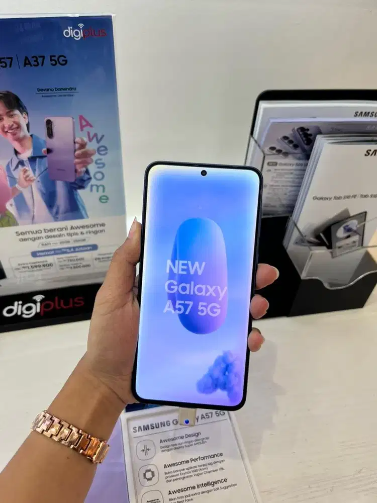 Promo Cashback Samsung A57 dan Free Galaxy Buds Core