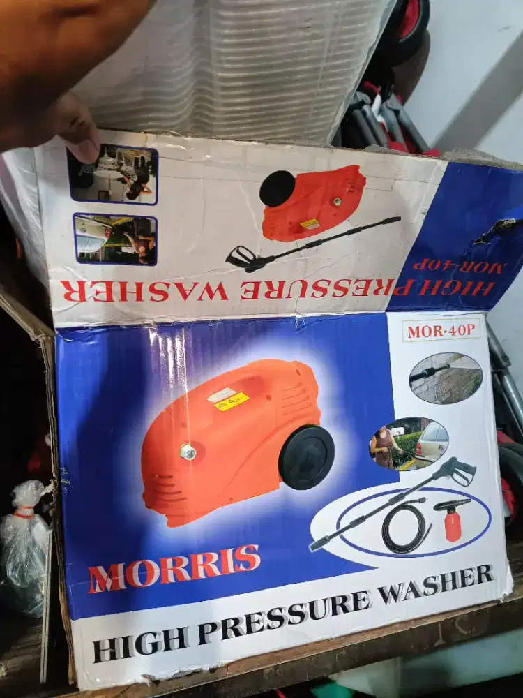 Mesin cuci mobil motor ac / jet cleaner morris 40P