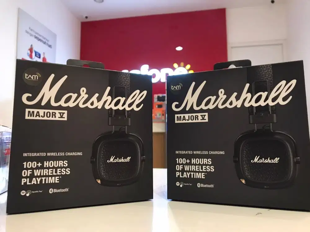 Marshal major V. 100+ hours of wireless playtime