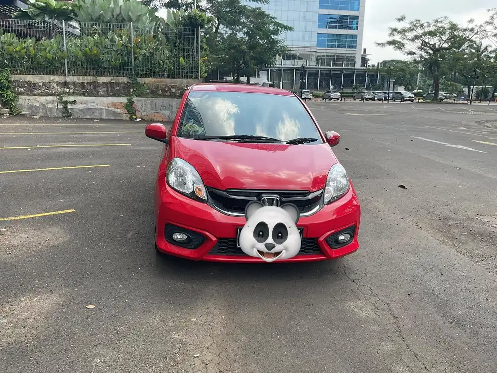 Jual mobil brio e Satya 2017, km rendah, servis rutin honda