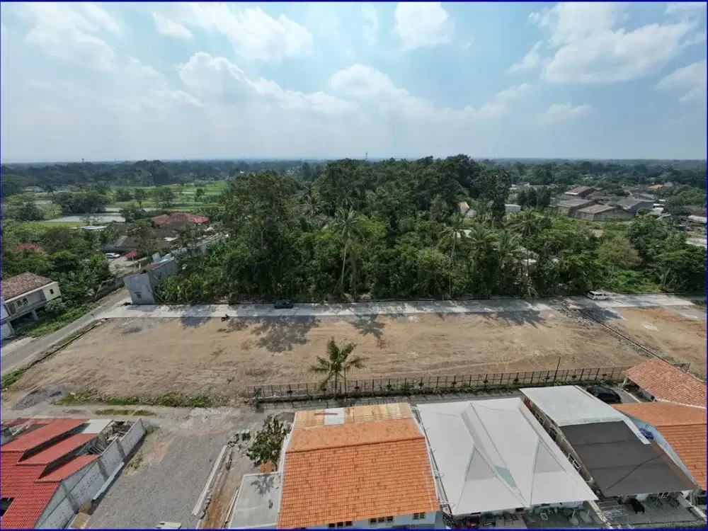 Jual Tanah Jogja Jl. Raya Wedomartani Sleman Dekat SD Model, Untuk Rumah