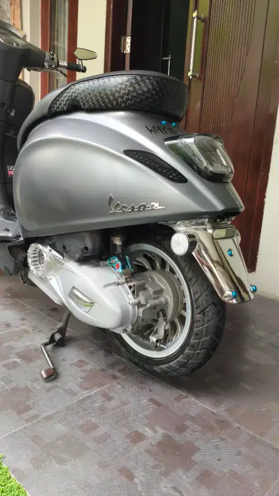 Vespa Sprint I-Get 2019 Abu Abu