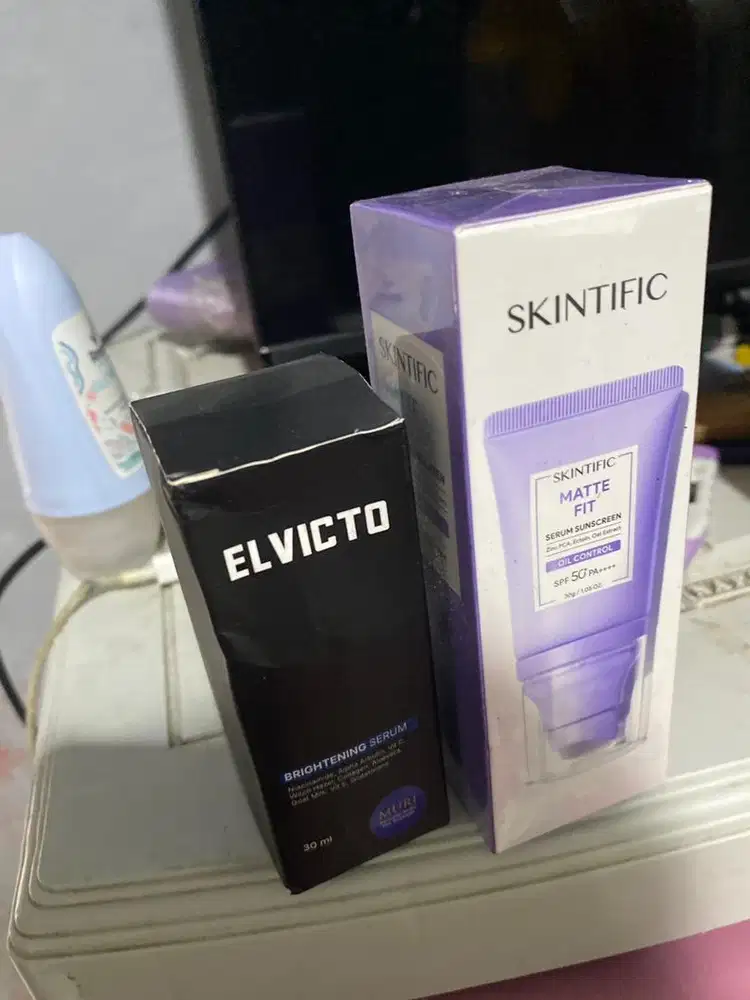 Jual cepat kemurahan Skintific + Elvicto ori
