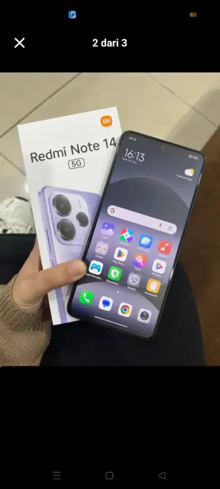 Redmi note 14 5G Fullset , Ram 8/256