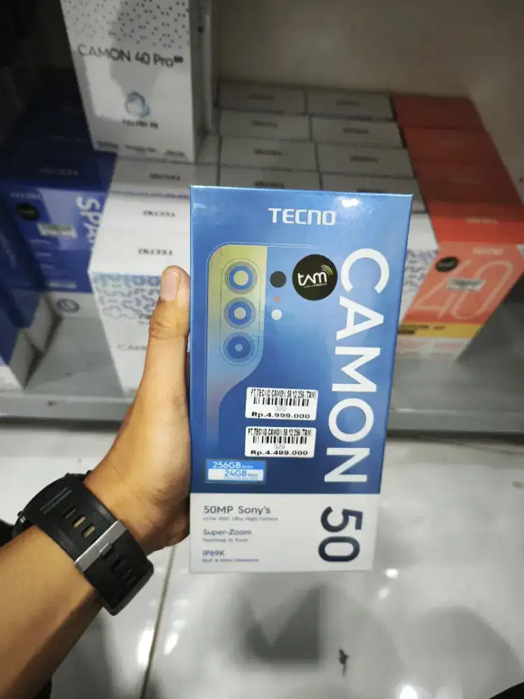 TECNO CAMON 50 12/256GB | ATLANTIS DAHSYAT