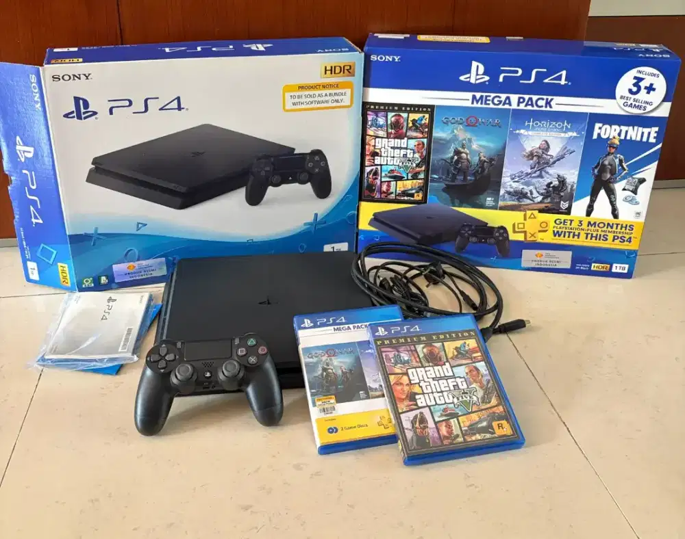 Preloved PS4 Slim 1TB seri CUH-2218