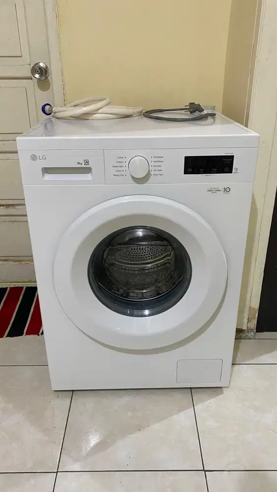 MESIN CUCI LG INVERTER FRONT LOAD (8kg)
