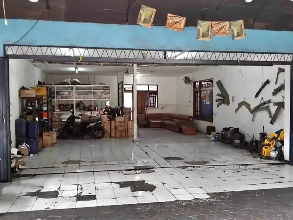 Bangunan Komersial Rungkut Jln Kembar Siap Pakai Cocok Usaha/Bengkel Strategis Dekat MERR
