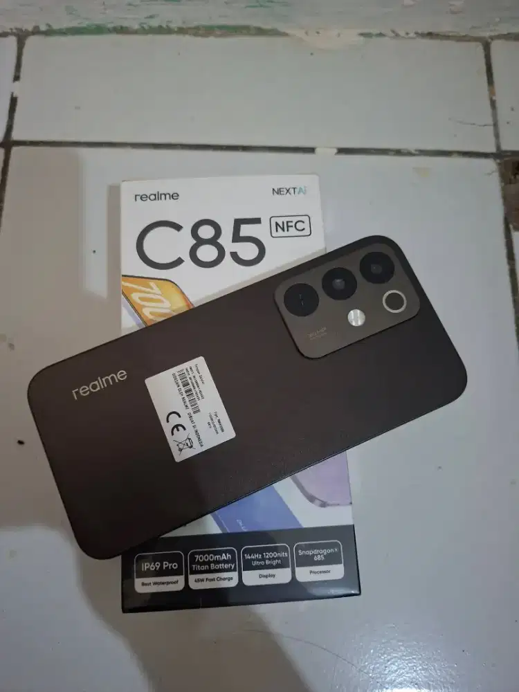 Realme C85 4G 8/128 Fullset
