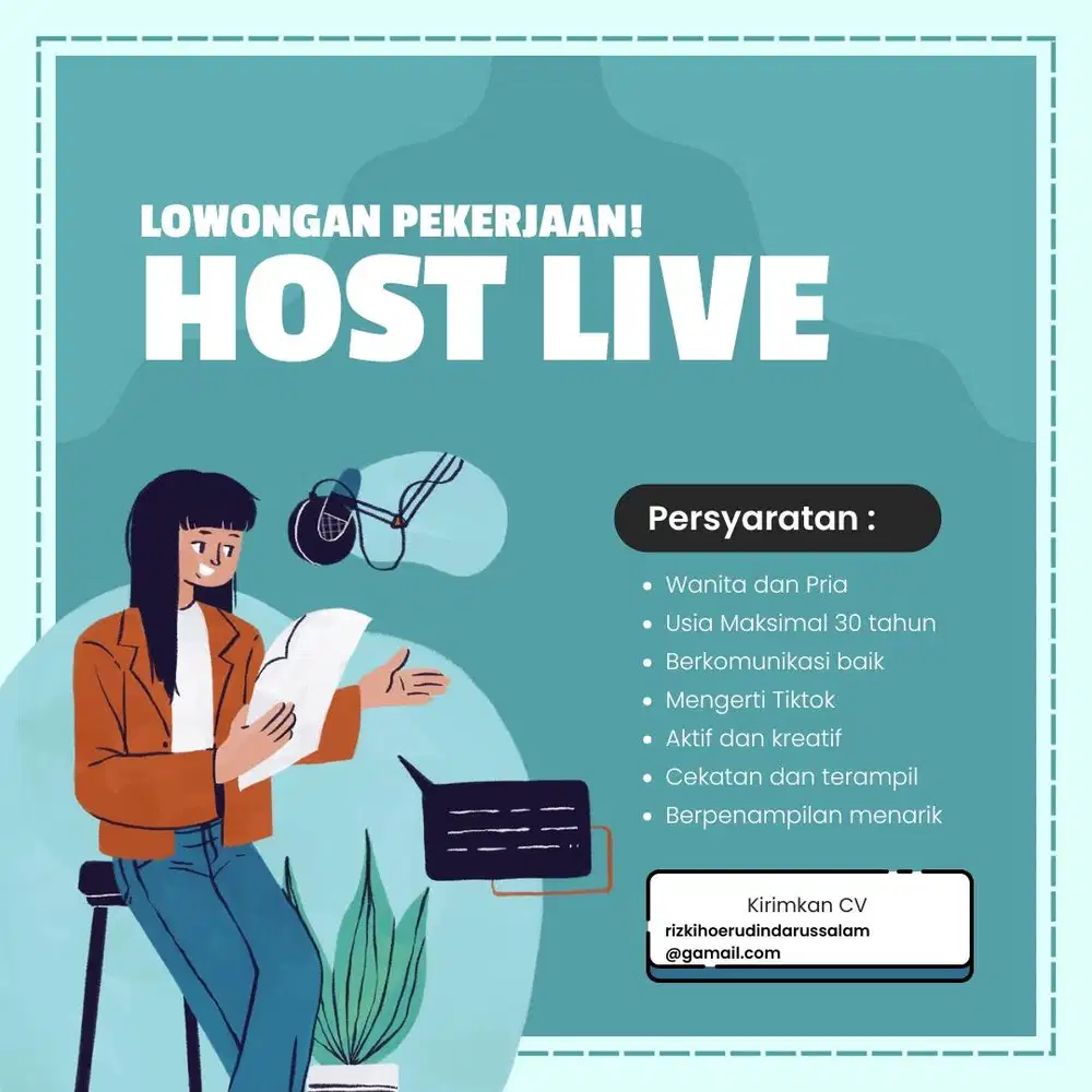 Di cari host live tiktok
