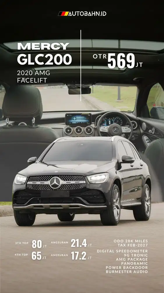 Mercedes Benz GLC200 AMG Facelift 2020