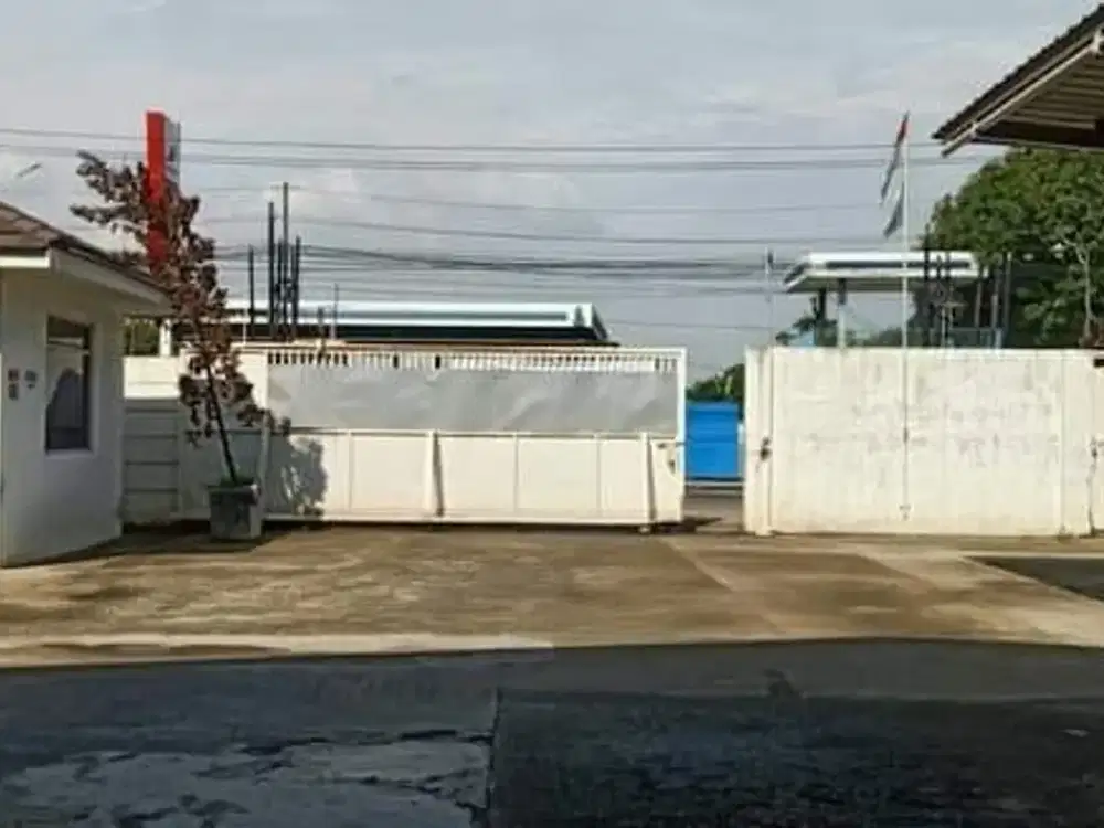 Dijual/Disewakan gudang siap pakai akses kontainer di Babelan Bekasi