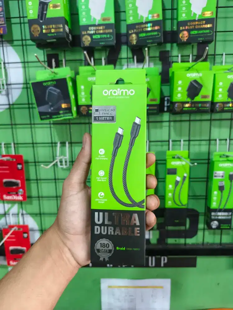 KABEL DATA TYPE C TO C ORAIMO OCD-152CC