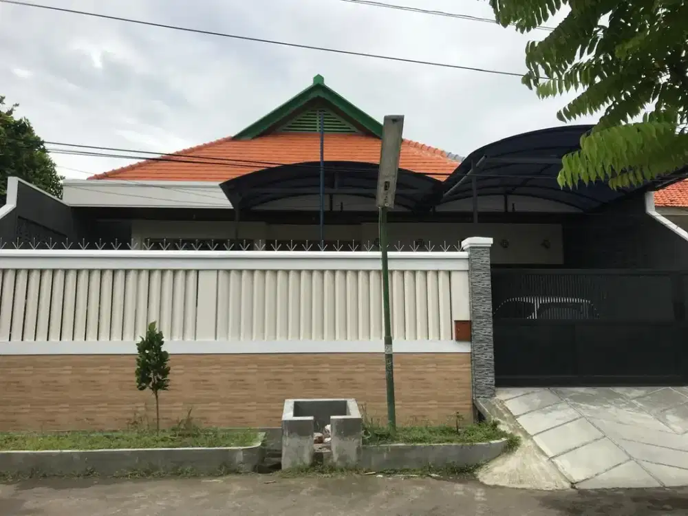 Surabaya Barat KUPANG BARU Rumah Besar 14x35 Dkt TOL Mayjen Darmo Permai Satelit Sukomanunggal