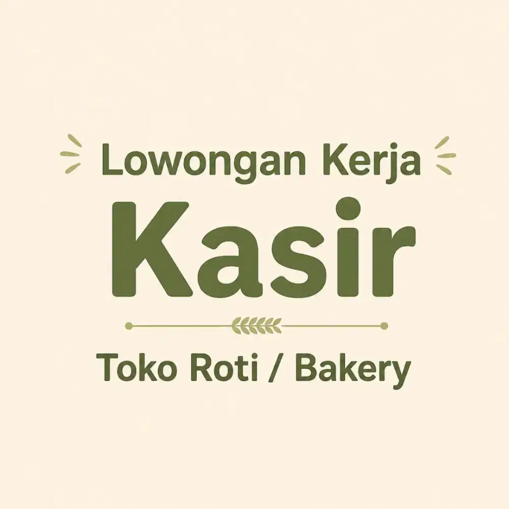Lowongan Kerja Laki-laki untuk Bagian Kasir Toko Roti di Muara Karang