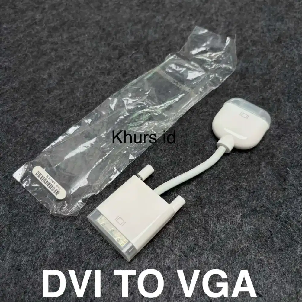 converter cable dvi to vga original apple - new old stock
