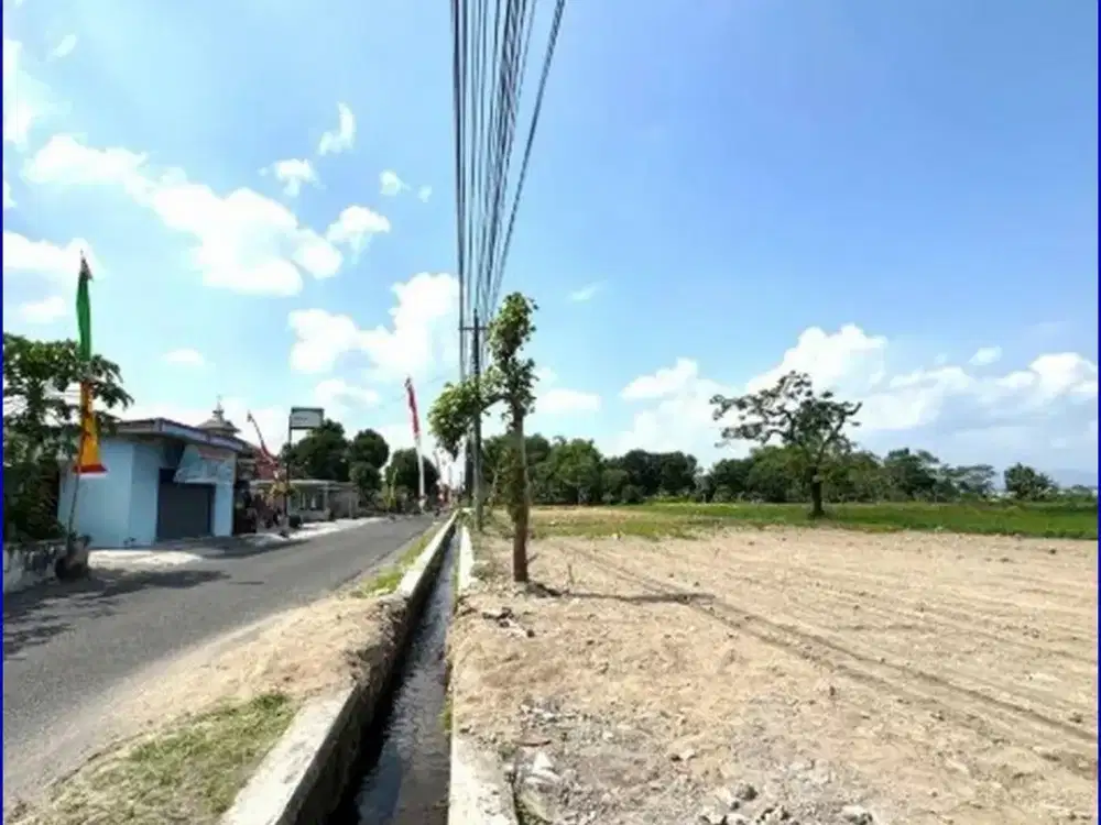 Dijual Tanah Yogyakarta Kalasan Dekat Jogja Bay, Untuk Rumah