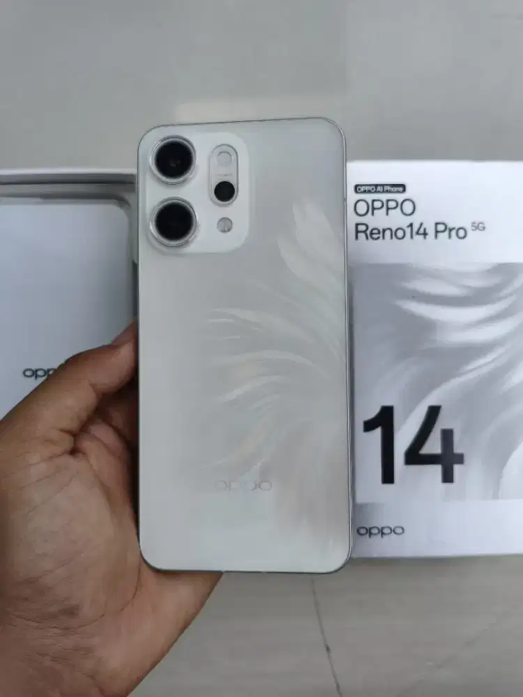 Oppo Reno14pro 5g 12/512gb fullset no minus