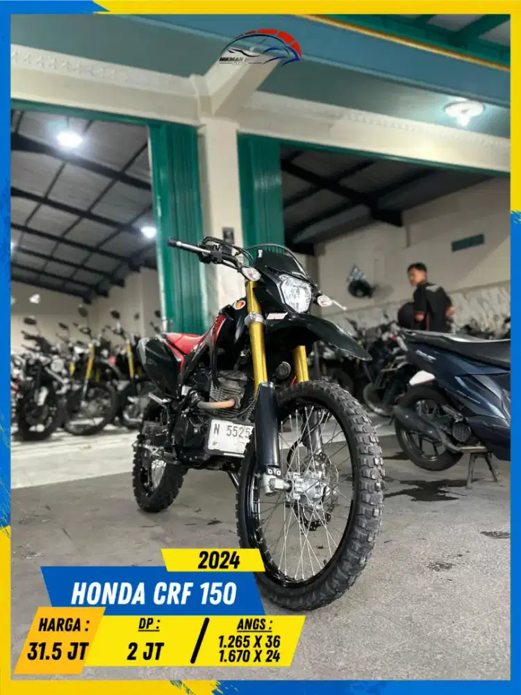 HONDA CRF 150 2024 MURAH BERKUALITAS HIKMAH MOTOR KEPUH MALANG